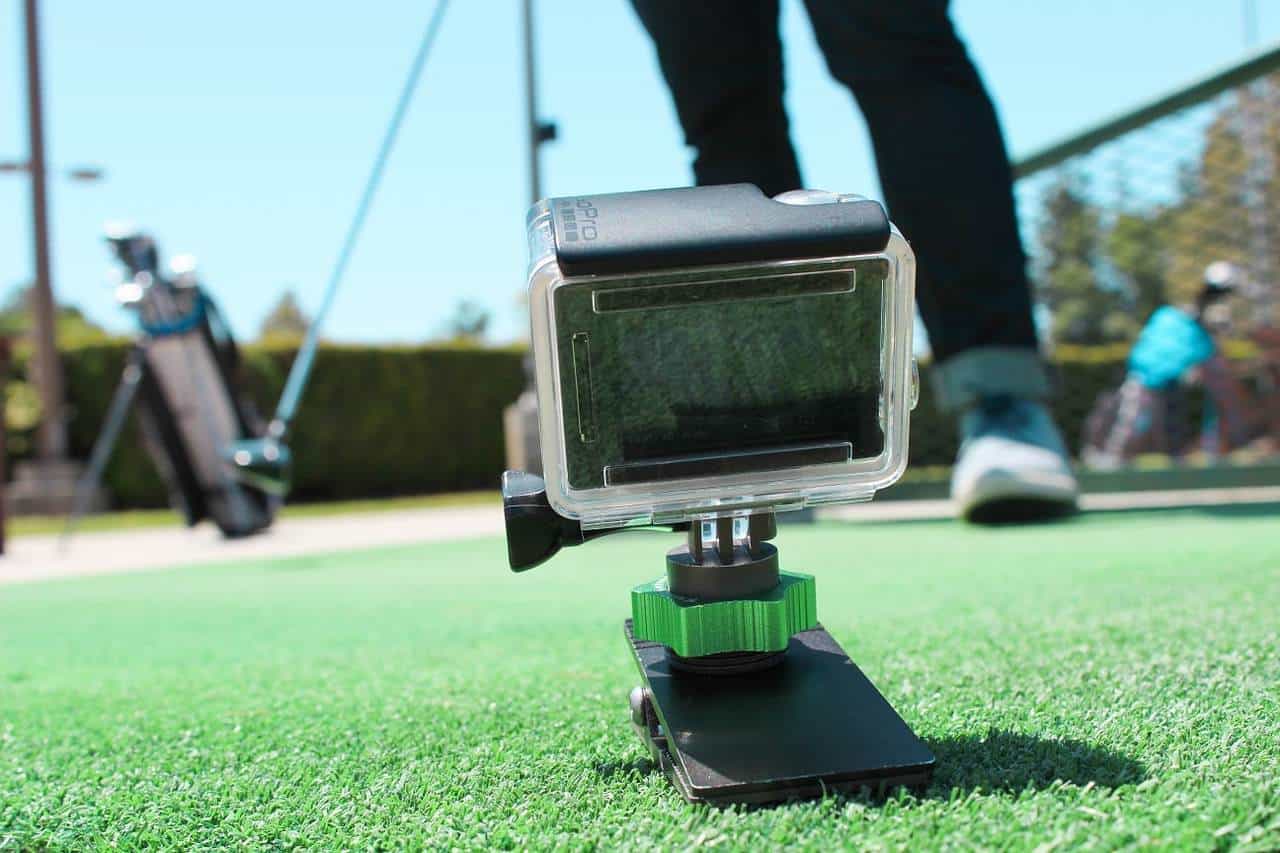 Action Camera Flat Clamp 1