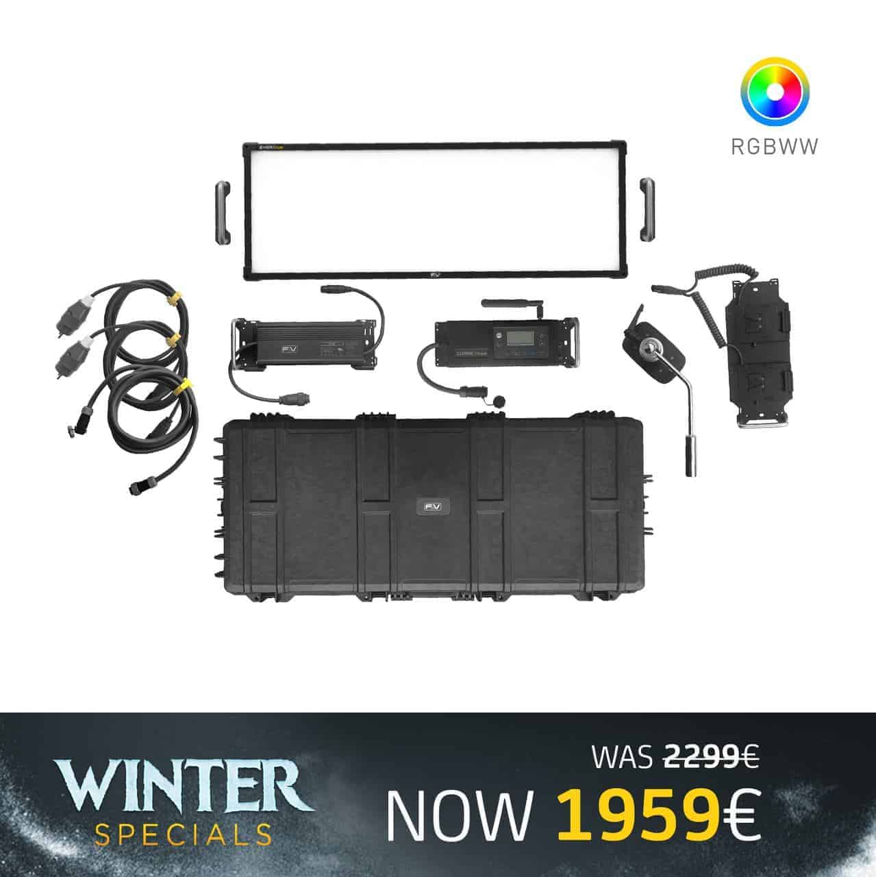 Z1200VC CTD-Soft Vari-Color Panel Light - Rental Kit promo