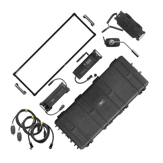 Z1200VC CTD-Soft Vari-Color Panel Light - Rental Kit