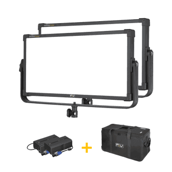 Z800S Soft Bi-Color LED Panel Light - 2 Light Kit