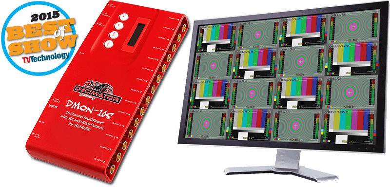 Decimator DMON-16S Multipantalla 16 canales