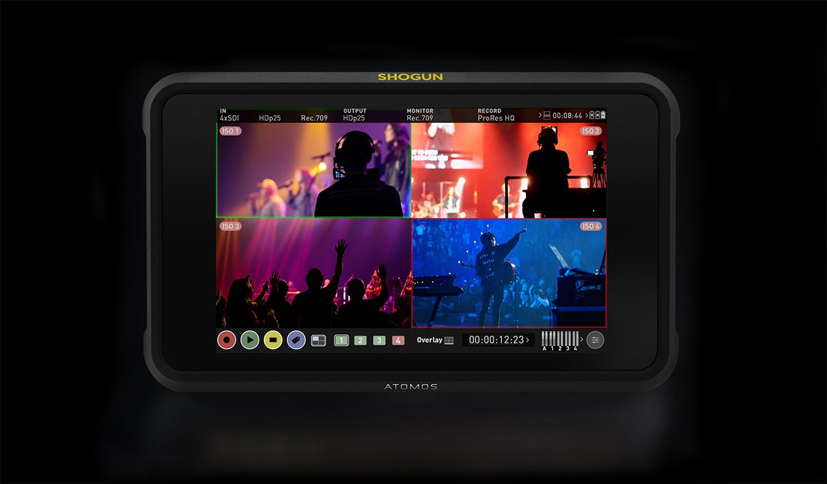 7 HDR ProCinema Monitor Recorder-Switcher Atomos VS-Solutions Video Sound