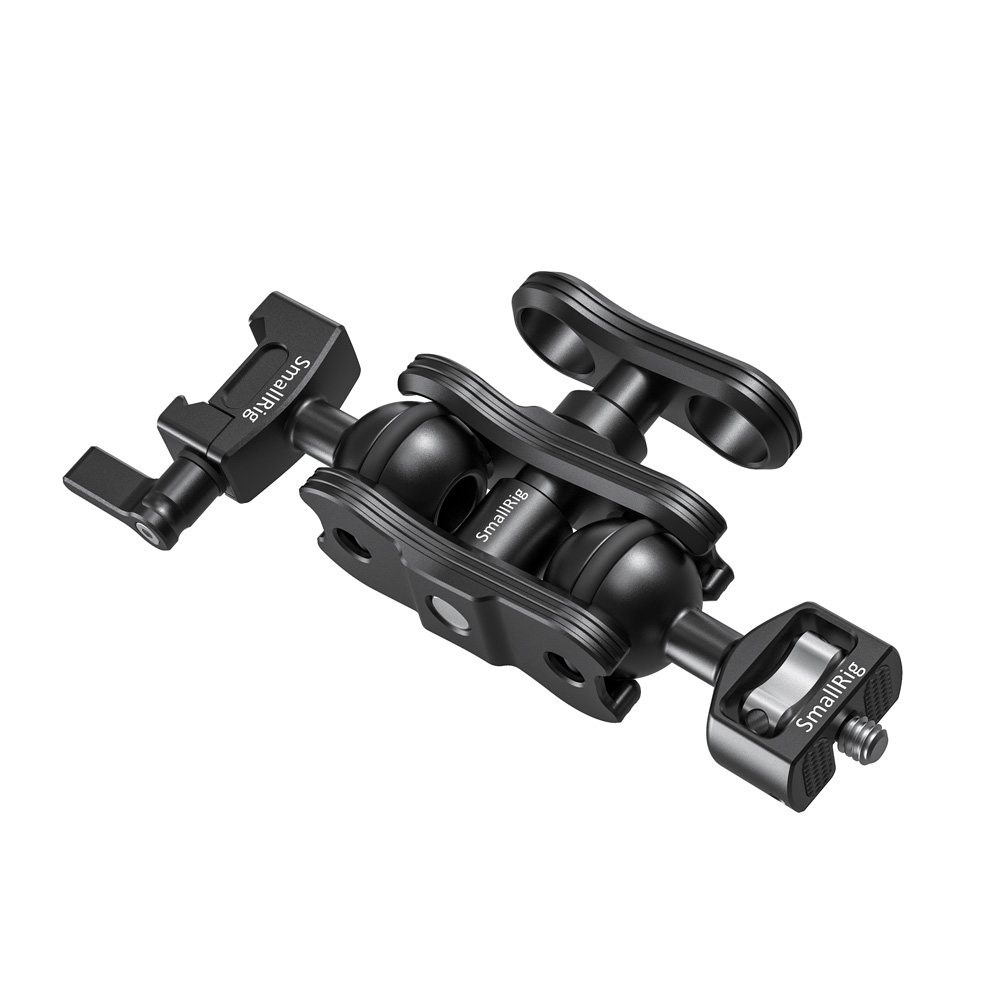 SmallRig Articulating Arm with Screw Ball Head and NATO Clamp Ball Head superior Video Sound Solutions