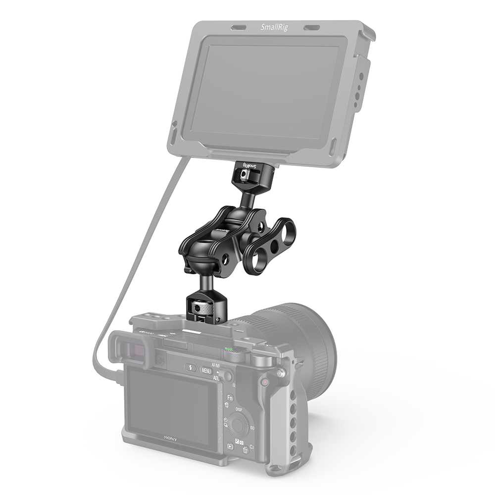 SmallRig Magic Arm with Double Ball Heads ( Arri locating Pins and 14 Screw ) vista Video Sound Solutions