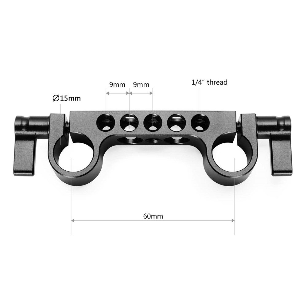 SmallRig Super lightweight 15mm RailBlock v3 medidas Video Sound Solutions