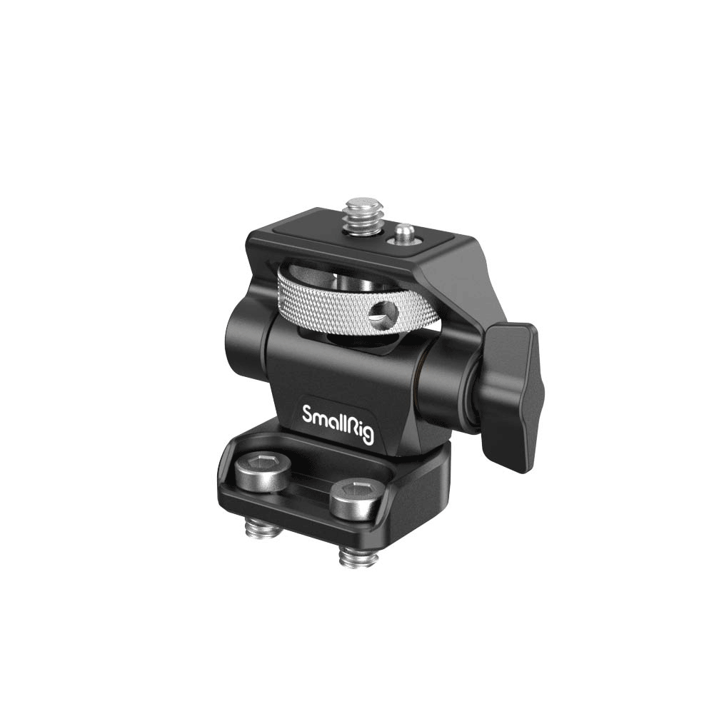 SmallRig Swivel and Tilt Adjustable Monitor Mount with 14-20 Screws Mount Video Sound Solutions