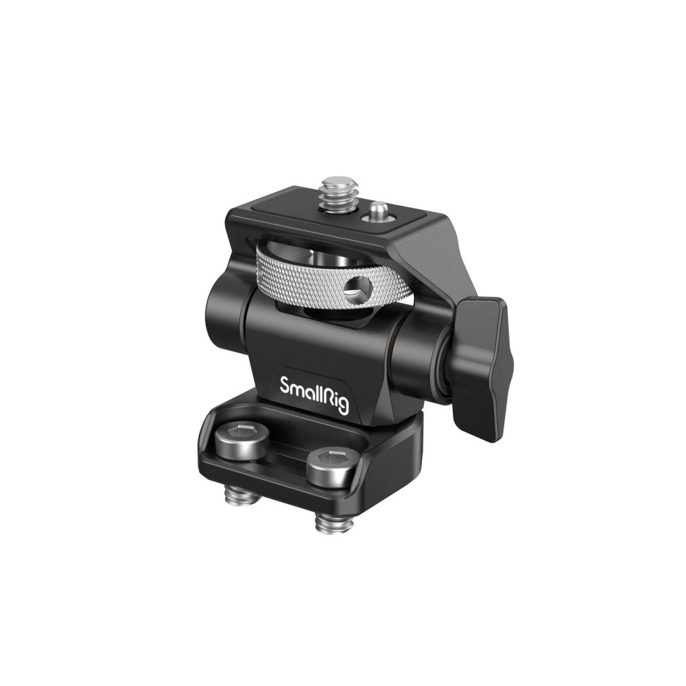 SmallRig Swivel and Tilt Adjustable Monitor Mount with 14-20 Screws Mount Video Sound Solutions