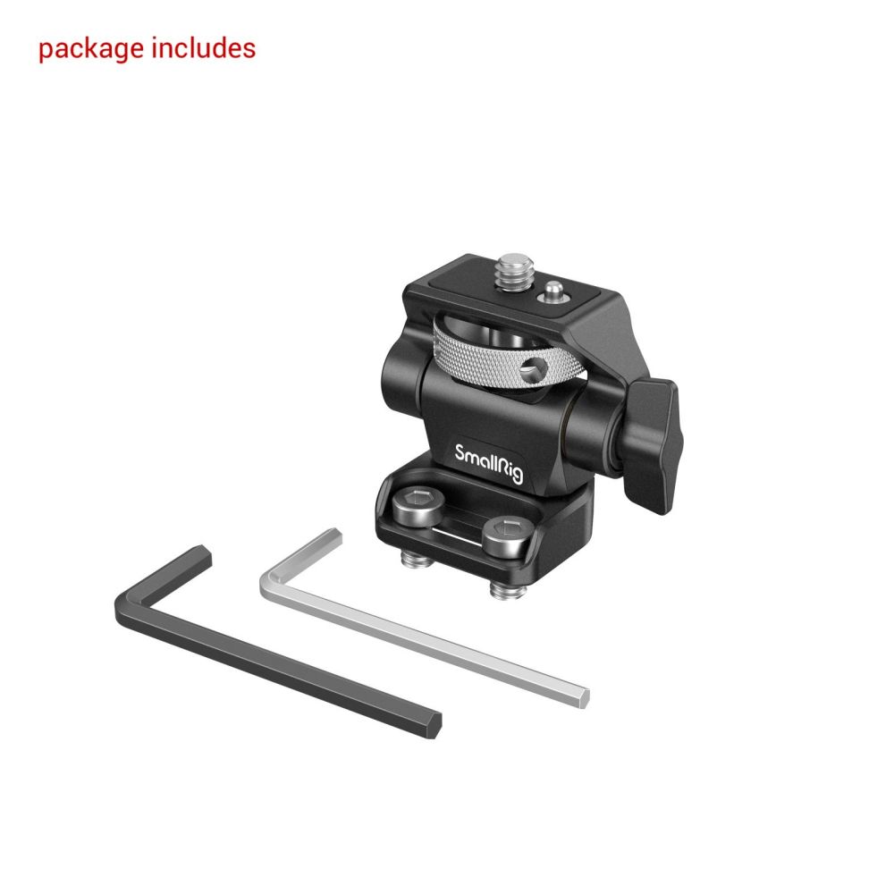 SmallRig Swivel and Tilt Adjustable Monitor Mount with 14-20 Screws Mount incluye Video Sound Solutions