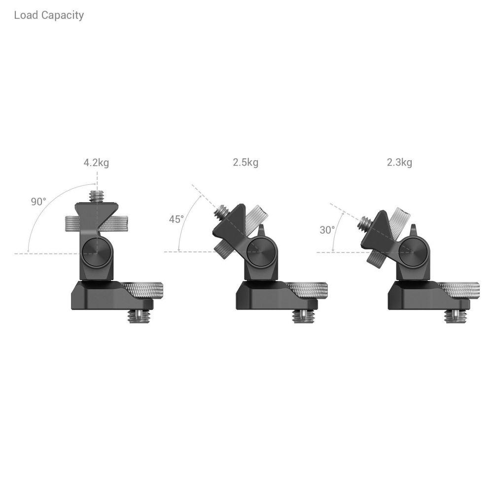 SmallRig Swivel and Tilt Adjustable Monitor Mount with ARRI-Style Mount 2903B ángulos Video Sound Solutions
