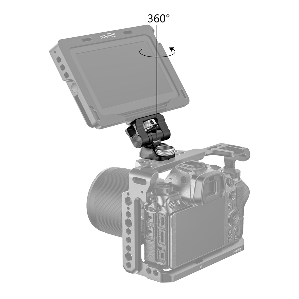 SmallRig Swivel and Tilt Monitor Mount with Arri Locating Pins movimiento Video Sound Solutions