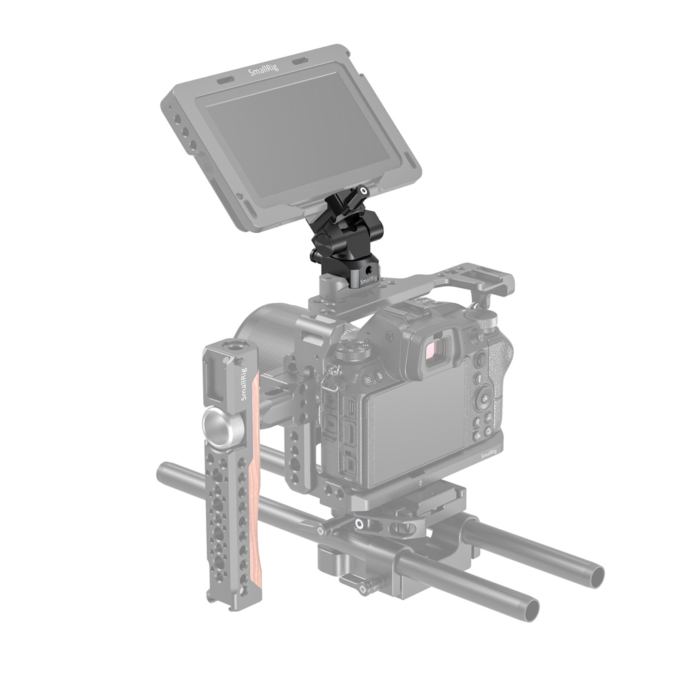 SmallRig Swivel and Tilt Monitor Mount with Nato Clamp Both Sides vista 1 Video Sound Solutions