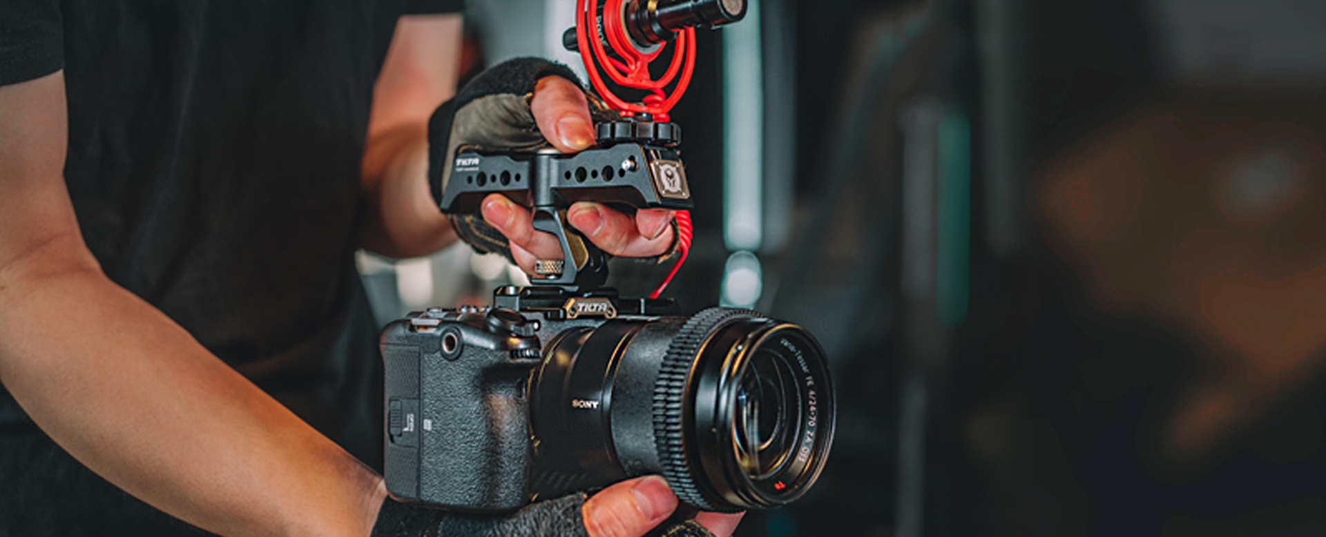 TA-T13-A Tiltaing Sony FX3 Basic Kit - TACTICAL GRAY vista 2TILTA Video Sound Solutions