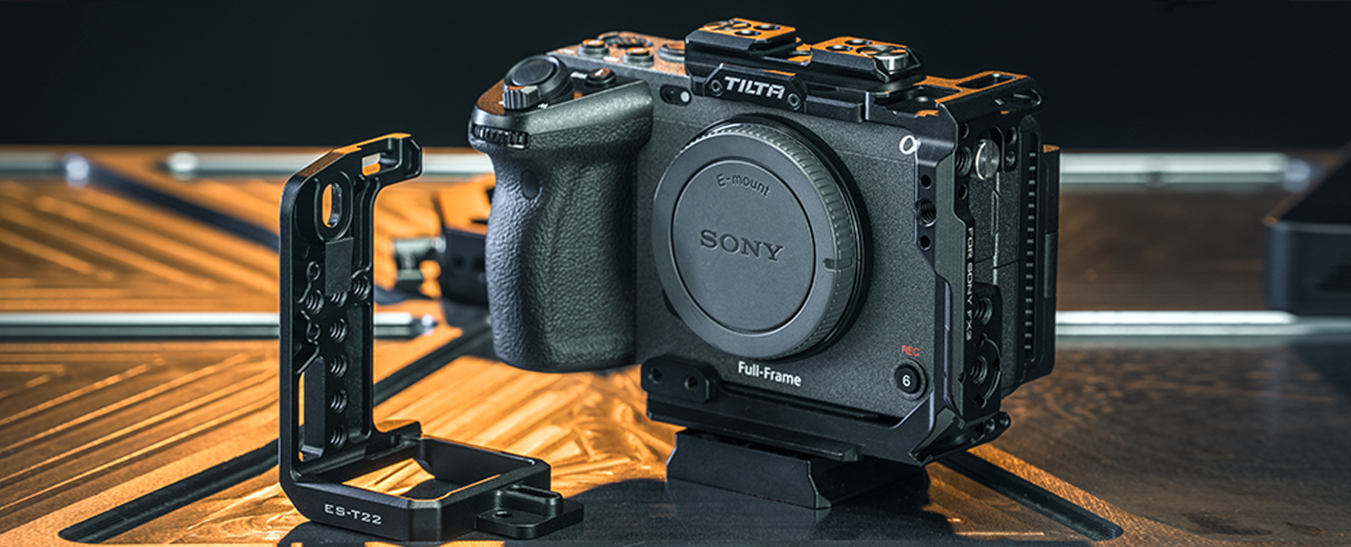 TA-T13-A Tiltaing Sony FX3 Basic Kit - TACTICAL GRAY vista 4TILTA Video Sound Solutions