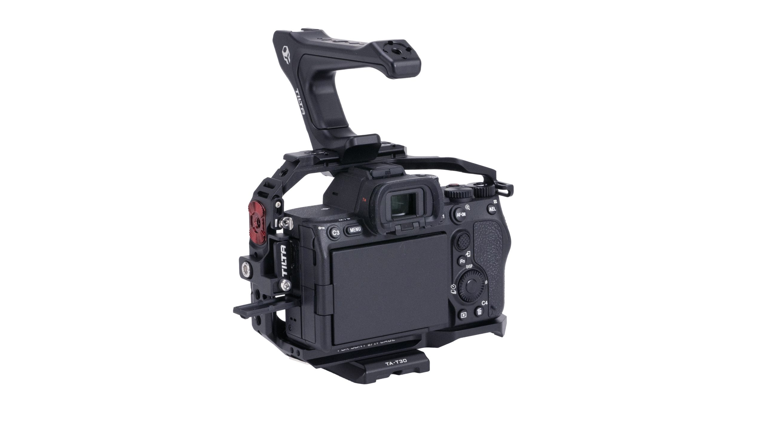 TA-T30-A-B Camera Cage for Sony a7 IV Basic Kit - Black trasera TILTA Video Sound Solutions