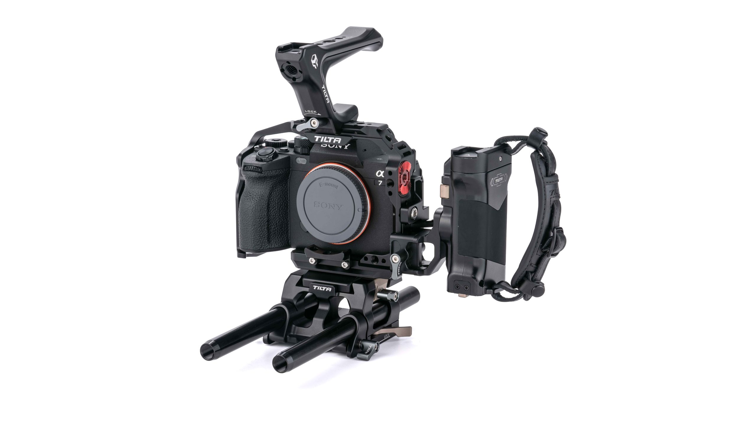 TA-T30-B-B Camera Cage for Sony a7 IV Pro Kit - Black TILTA Video Sound Solutions
