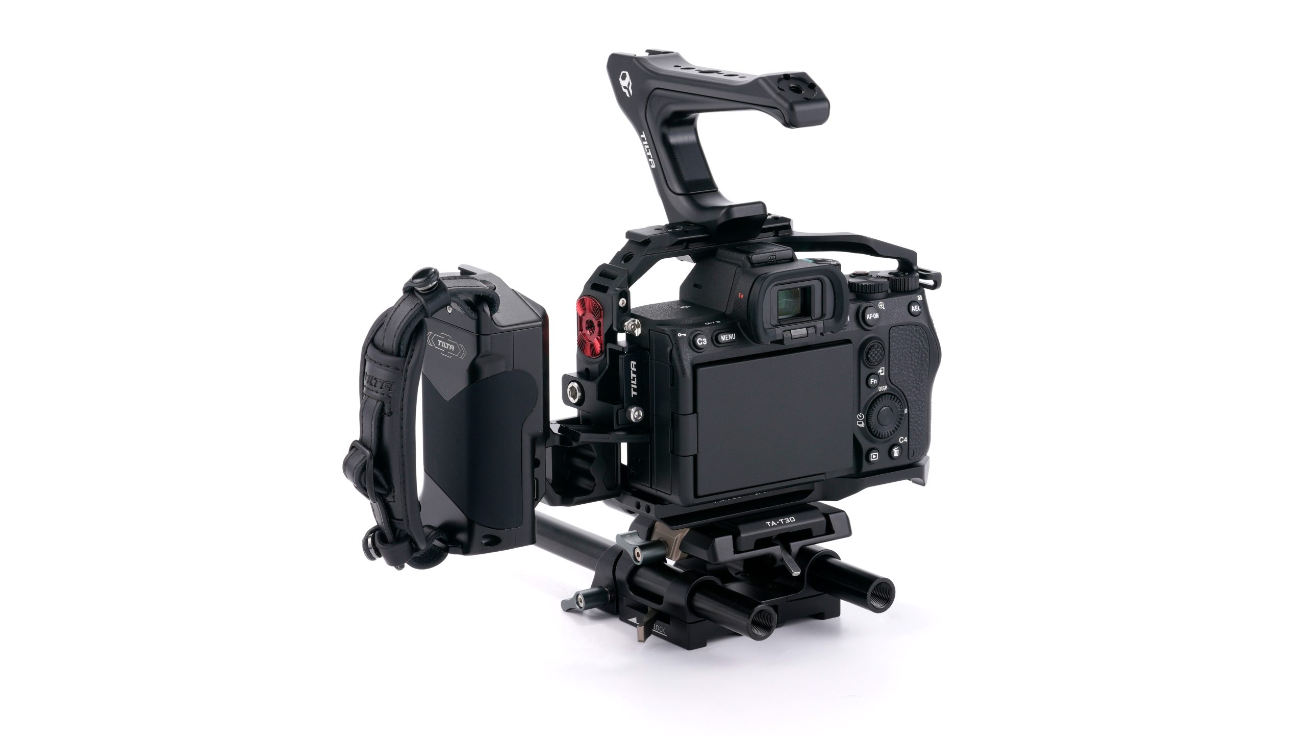 TA-T30-B-B Camera Cage for Sony a7 IV Pro Kit - Black trasera TILTA Video Sound Solutions